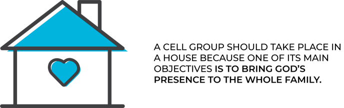 cell group should take place in a house